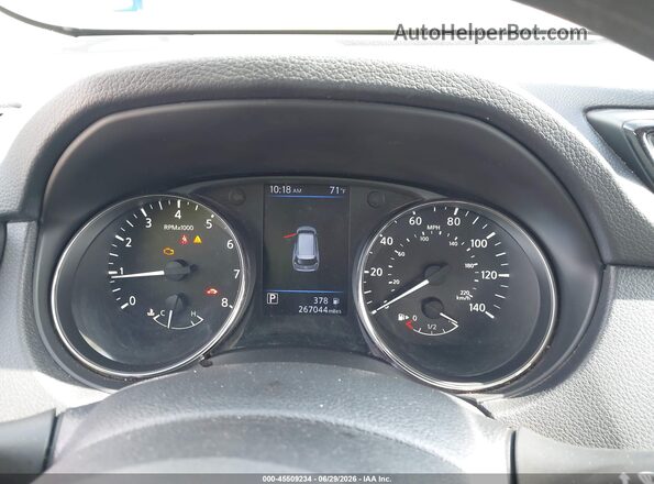 KNMAT2MT4LP518328 2020 NISSAN ROGUE Gray Widok tylnych siedzeń