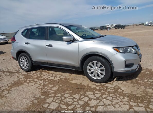 KNMAT2MT4LP518328 2020 NISSAN ROGUE Gray Widok wnętrza z tyłu