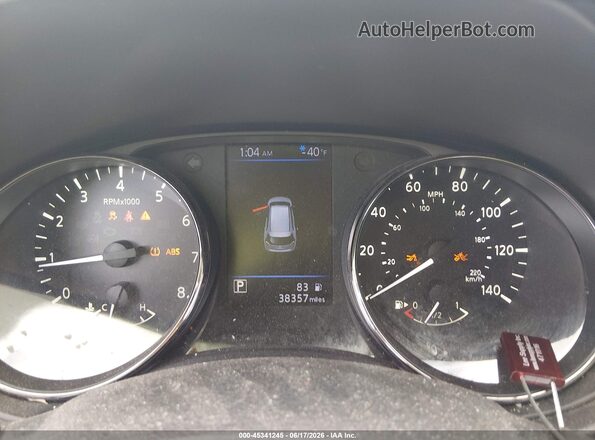 KNMAT2MT4LP523495 2020 NISSAN ROGUE Серый Вид задних сидений