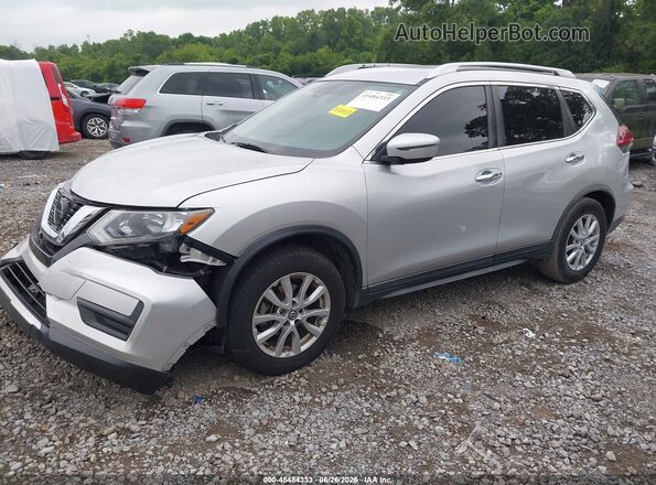 KNMAT2MT4LP523593 2020 NISSAN ROGUE Silver Vista tres cuartos delantera izquierda