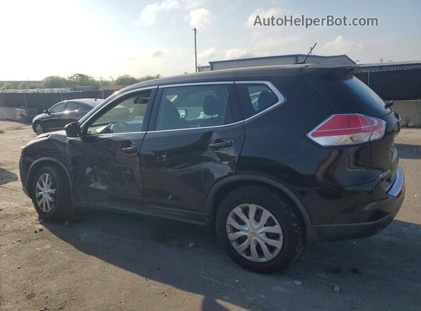 KNMAT2MT5GP603152 2016 NISSAN ROGUE Black Հետևի ձախ