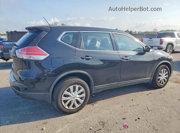KNMAT2MT5GP603152 2016 NISSAN ROGUE Black Հետևի աջ