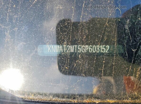 KNMAT2MT5GP603152 2016 NISSAN ROGUE Black Սալոնի 360 աստիճան տեսք