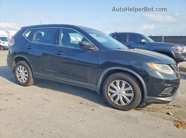 KNMAT2MT5GP603152 2016 NISSAN ROGUE Black Առջևի աջ
