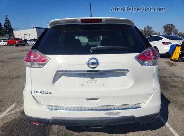 KNMAT2MT5GP627385 2016 NISSAN ROGUE White 