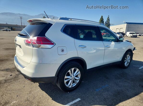 KNMAT2MT5GP627385 2016 NISSAN ROGUE White 