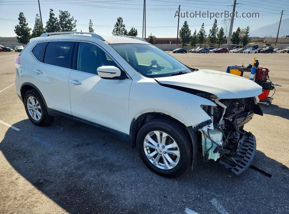 KNMAT2MT5GP627385 2016 NISSAN ROGUE White 