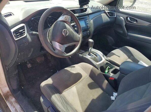 KNMAT2MT5GP693015 2016 NISSAN ROGUE White Առջևի վահանակի տեսք