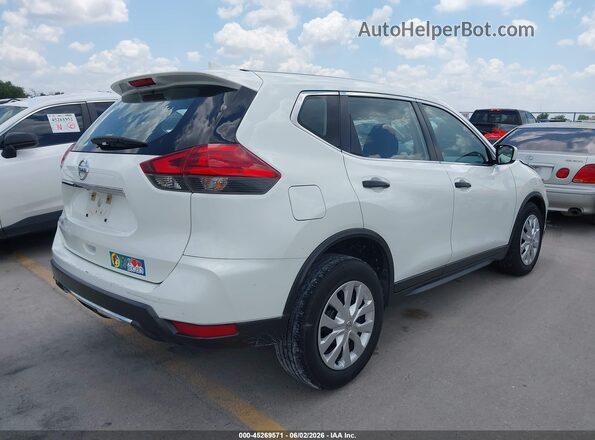 KNMAT2MT5HP532665 2017 NISSAN ROGUE White Задня права чверть