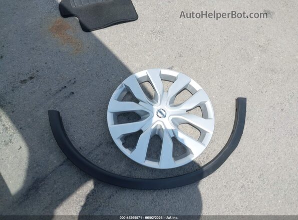 KNMAT2MT5HP532665 2017 NISSAN ROGUE White Вид щитка приладів