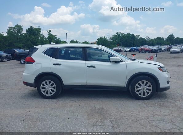 KNMAT2MT5HP546758 2017 NISSAN ROGUE White Vista interior trasera