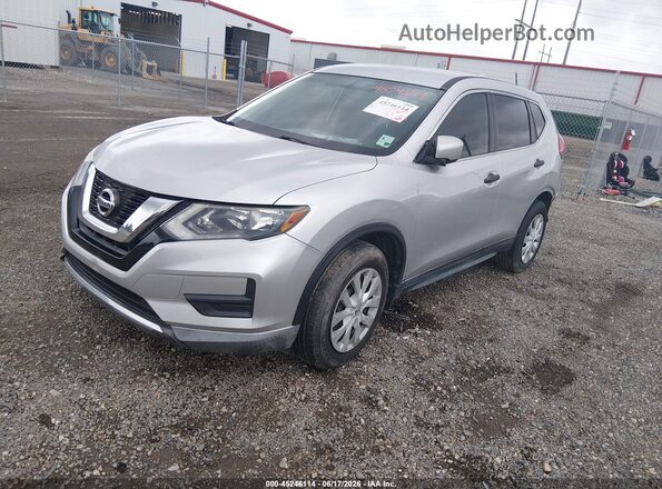 KNMAT2MT5HP557596 2017 NISSAN ROGUE Silver Front left