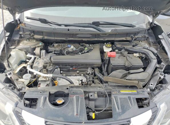KNMAT2MT5HP598133 2017 NISSAN ROGUE Charcoal Engine compartment view