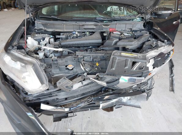 KNMAT2MT5HP609843 2017 NISSAN ROGUE Black Вид ззаду