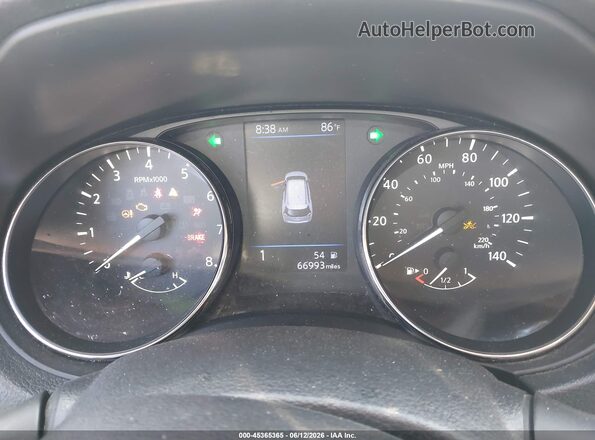 KNMAT2MT5JP511451 2018 NISSAN ROGUE Silver Вид задніх сидінь