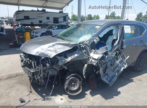 KNMAT2MT5JP517976 2018 NISSAN ROGUE Gray Widok z przodu