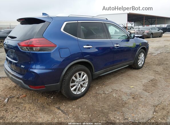 KNMAT2MT5JP538729 2018 NISSAN ROGUE Синий Задняя правая четверть