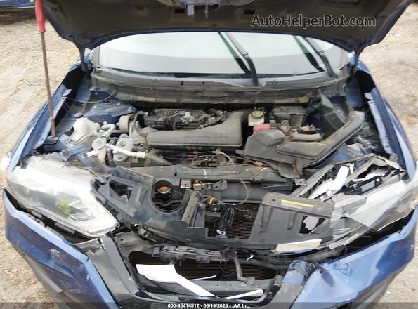 KNMAT2MT5JP538729 2018 NISSAN ROGUE Синий Вид сзади