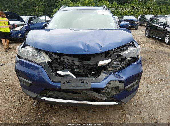KNMAT2MT5JP538729 2018 NISSAN ROGUE Синий Вид щитка приборов