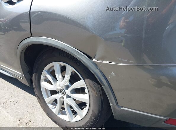 KNMAT2MT5JP562920 2018 NISSAN ROGUE Gray Вид спереду