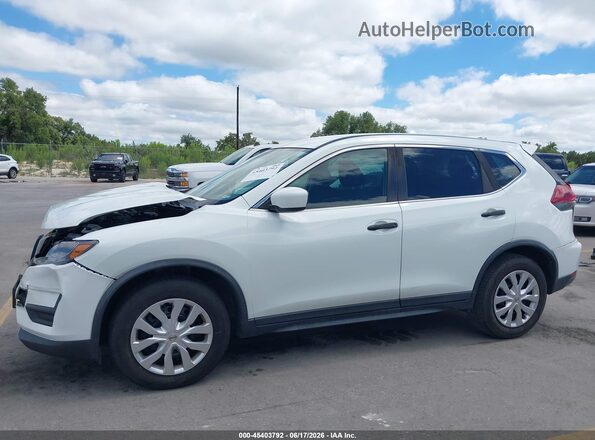 KNMAT2MT5JP566806 2018 NISSAN ROGUE White Widok wnętrza 360 stopni