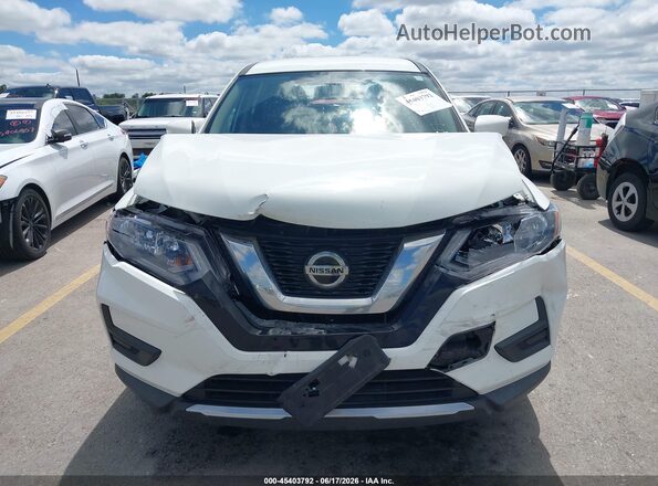 KNMAT2MT5JP566806 2018 NISSAN ROGUE White Widok zestawu wskaźników