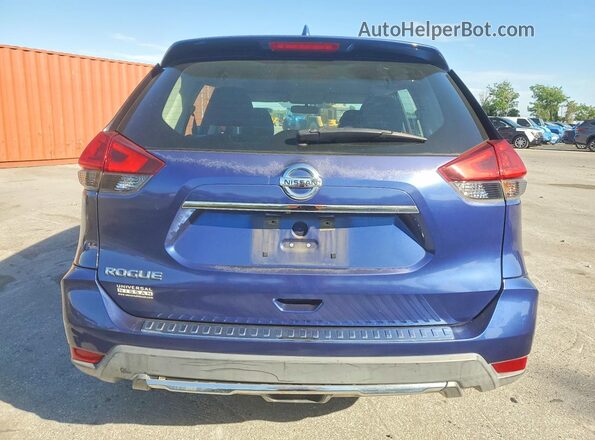 KNMAT2MT5JP581404 2018 NISSAN ROGUE Blue 