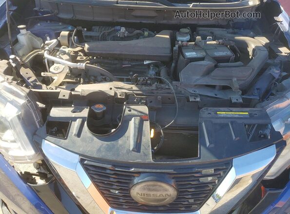 KNMAT2MT5JP581404 2018 NISSAN ROGUE Blue 