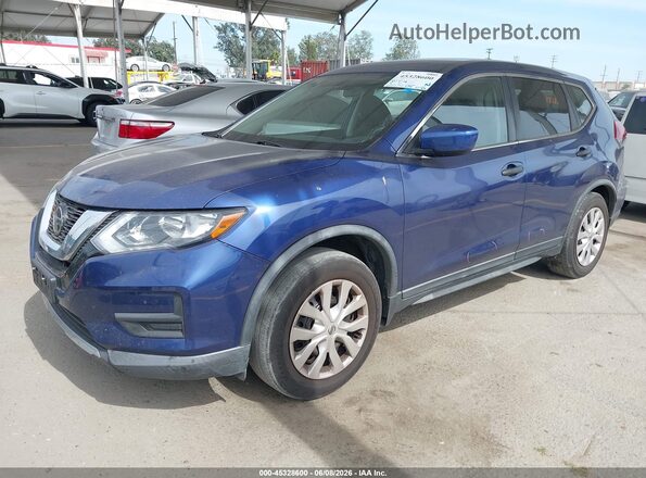 KNMAT2MT5JP594301 2018 NISSAN ROGUE Blue 