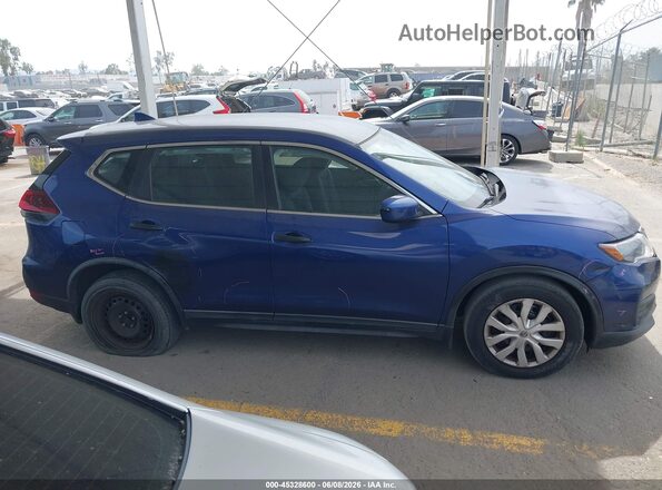 KNMAT2MT5JP594301 2018 NISSAN ROGUE Blue 