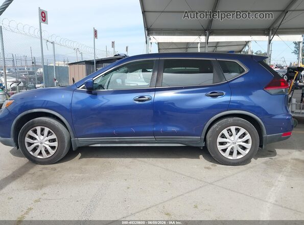 KNMAT2MT5JP594301 2018 NISSAN ROGUE Blue 