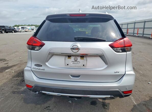 KNMAT2MT5KP520765 2019 NISSAN ROGUE Silver Вид ззаду