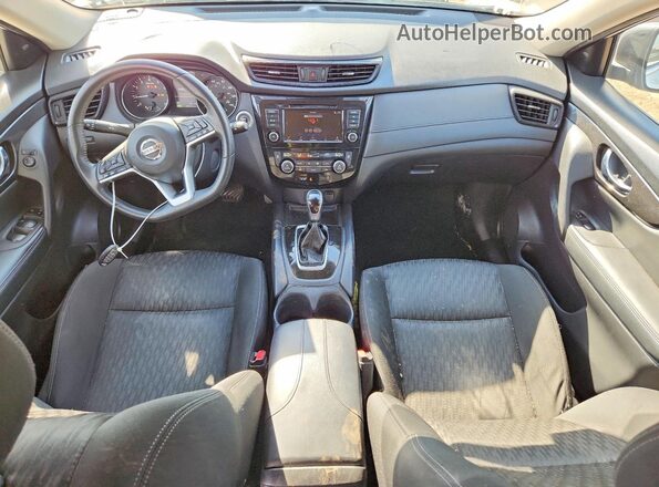 KNMAT2MT5KP530387 2019 NISSAN ROGUE White Առջևի վահանակի տեսք