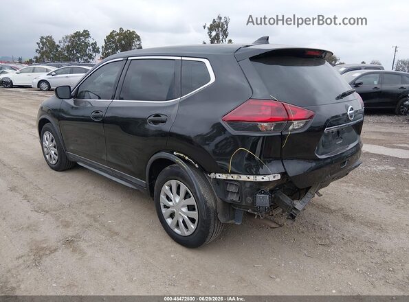 KNMAT2MT5LP529189 2020 NISSAN ROGUE Black უკანა მარცხენა