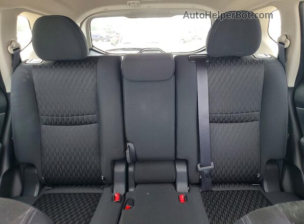 KNMAT2MT5LP537065 2020 NISSAN ROGUE Blue Հետևի նստատեղերի տեսք