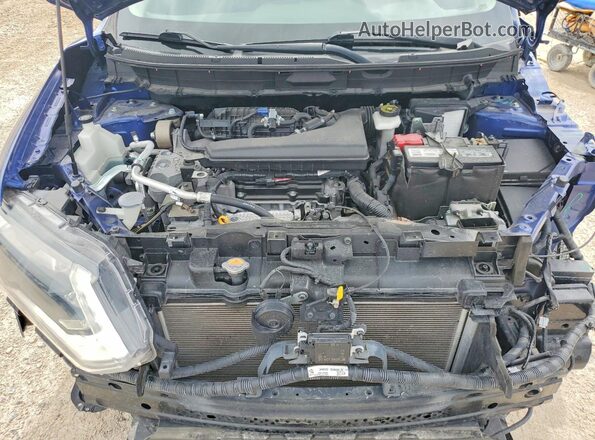 KNMAT2MT5LP537065 2020 NISSAN ROGUE Blue Շարժիչի բաժամունքի տեսք