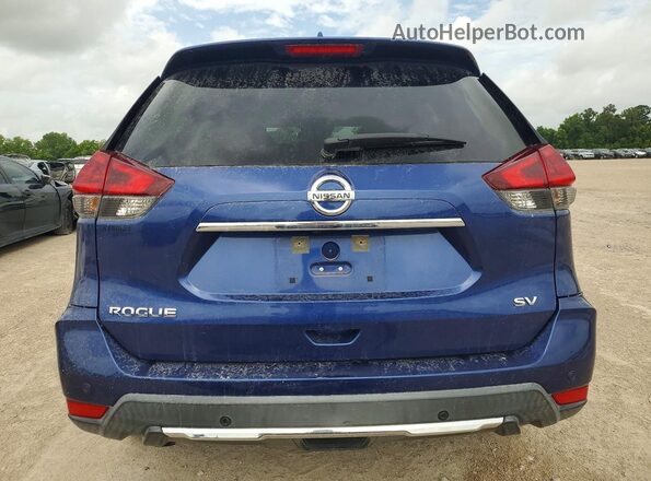 KNMAT2MT5LP537065 2020 NISSAN ROGUE Blue Հետևի տեսք