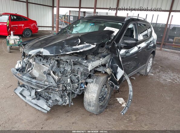 KNMAT2MT6GP606559 2016 NISSAN ROGUE Black Przód lewy