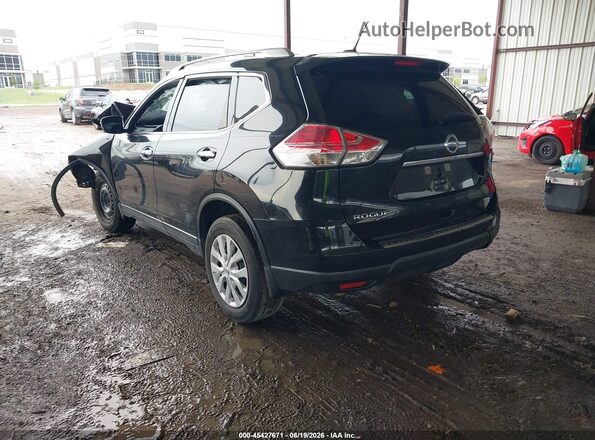 KNMAT2MT6GP606559 2016 NISSAN ROGUE Black Tył lewy