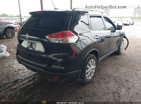 KNMAT2MT6GP606559 2016 NISSAN ROGUE Black Tył prawy