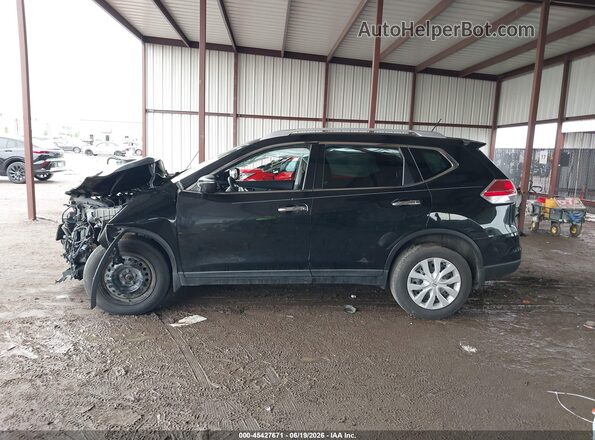 KNMAT2MT6GP606559 2016 NISSAN ROGUE Black Widok wnętrza 360 stopni