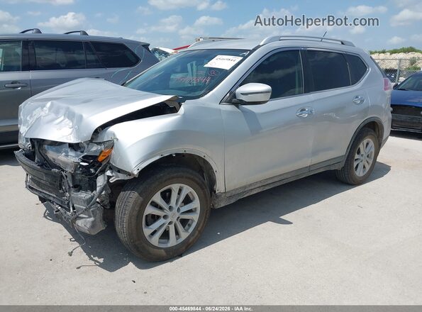 KNMAT2MT6GP619862 2016 NISSAN ROGUE Silver Przód lewy