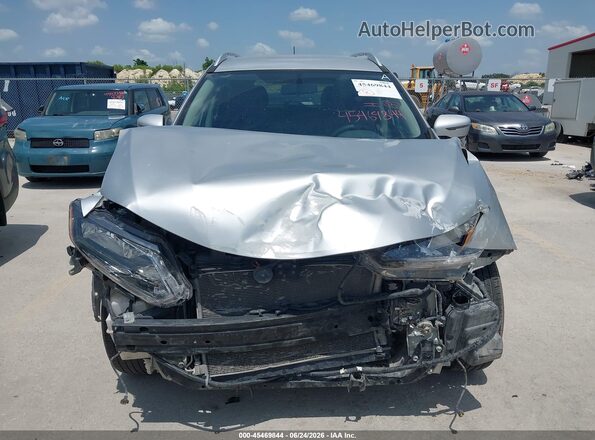 KNMAT2MT6GP619862 2016 NISSAN ROGUE Silver Widok wnętrza z tyłu