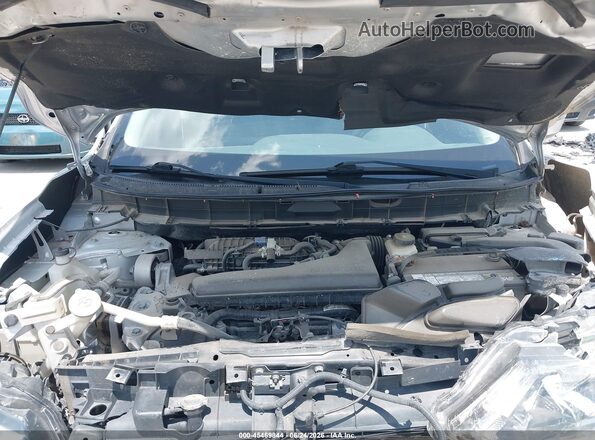 KNMAT2MT6GP619862 2016 NISSAN ROGUE Silver Widok z tyłu