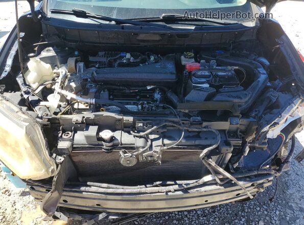 KNMAT2MT6GP637617 2016 NISSAN ROGUE Blue Շարժիչի բաժամունքի տեսք