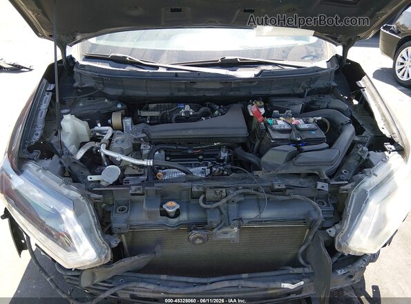 KNMAT2MT6GP671444 2016 NISSAN ROGUE Black Widok z tyłu