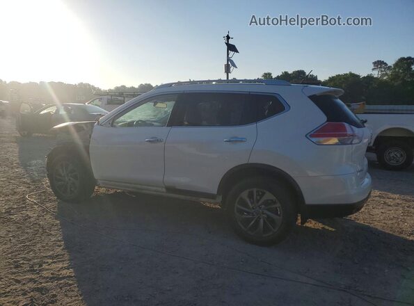 KNMAT2MT6GP704295 2016 NISSAN ROGUE White Tył lewy