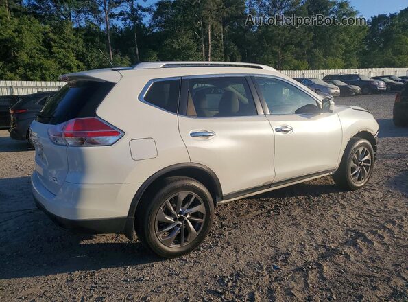 KNMAT2MT6GP704295 2016 NISSAN ROGUE White Tył prawy