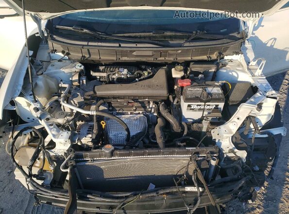 KNMAT2MT6GP704295 2016 NISSAN ROGUE White Widok komory silnika