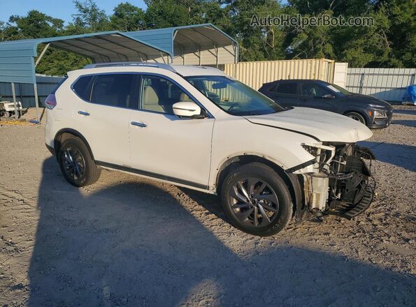 KNMAT2MT6GP704295 2016 NISSAN ROGUE White Przód prawy